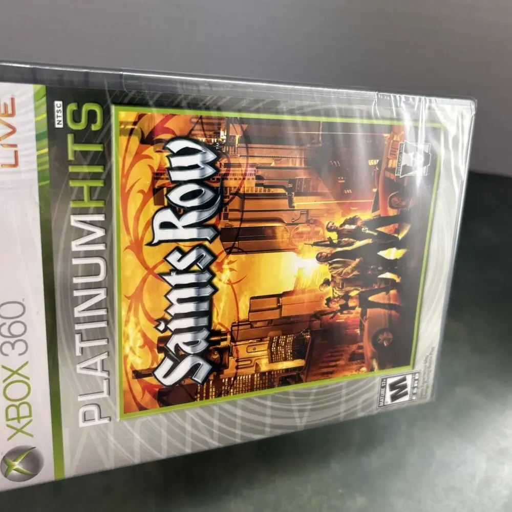 Saints Row Platinum Hits Xbox 360 New Sealed Original Shrink Wrap READ Target